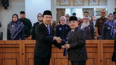 Sekdaprov Lampung Marindo Kurniawan Sekdaprov Marindo Lantik Pejabat Pimpinan Tinggi dan Fungsional Pemprov Lampung