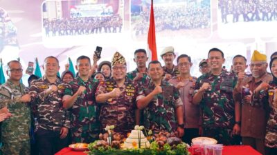 KASDAM XXI/RI AJAK FKPPI JADI GARDA TERDEPAN BELA NEGARA DAN PEMBANGUNAN BANGSA