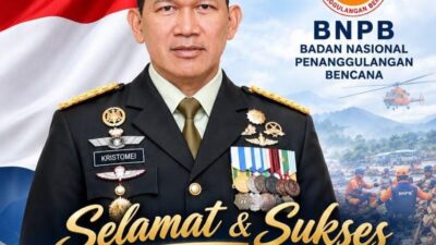 Kristomei Sianturi Jadi Kepala BNPB, Gantikan Suharyanto ,Pangdam RI Bergeser.