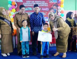Wabup Umi Laila, Buka Gebyar HIMPAUDI Dalam Rangka HUT ke-21 Di Pekon Sinarmulya
