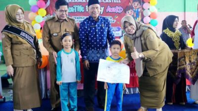 Wabup Umi Laila, Buka Gebyar HIMPAUDI Dalam Rangka HUT ke-21 Di Pekon Sinarmulya