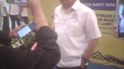 YUHADI Terpilih Ketua LPM Provinsi Lampung  Secara Aklamasi