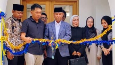 Peresmian Masjid di Desa Karangpawitan, Kec Padaherang, Kab Pangandaran, Jum’at, 23 Oktober 2026.