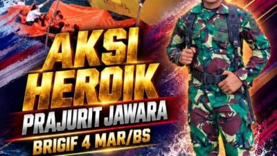 Gendong Anak Turun dari Kapal Terbakar, Aksi Prajurit Marinir Rico Sumantri Tuai Apresiasi