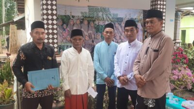 Camat Pakuan Ratu Apresiasi Kegiatan Rutinan Kliwon di Kampung Tanjung Serupa