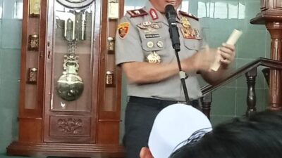Usai Sholat Jumat di Masjid Al-Furqan, Kapolda Lampung Soroti Peredaran Narkoba dan Judol.