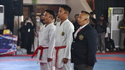 KEJUARAAN KARATE PANGKORMAR CUP DALAM RANGKA MEMPERINGATI HUT KE-81 KORPS MARINIR TAHUN 2026 RESMI DIBUKA.